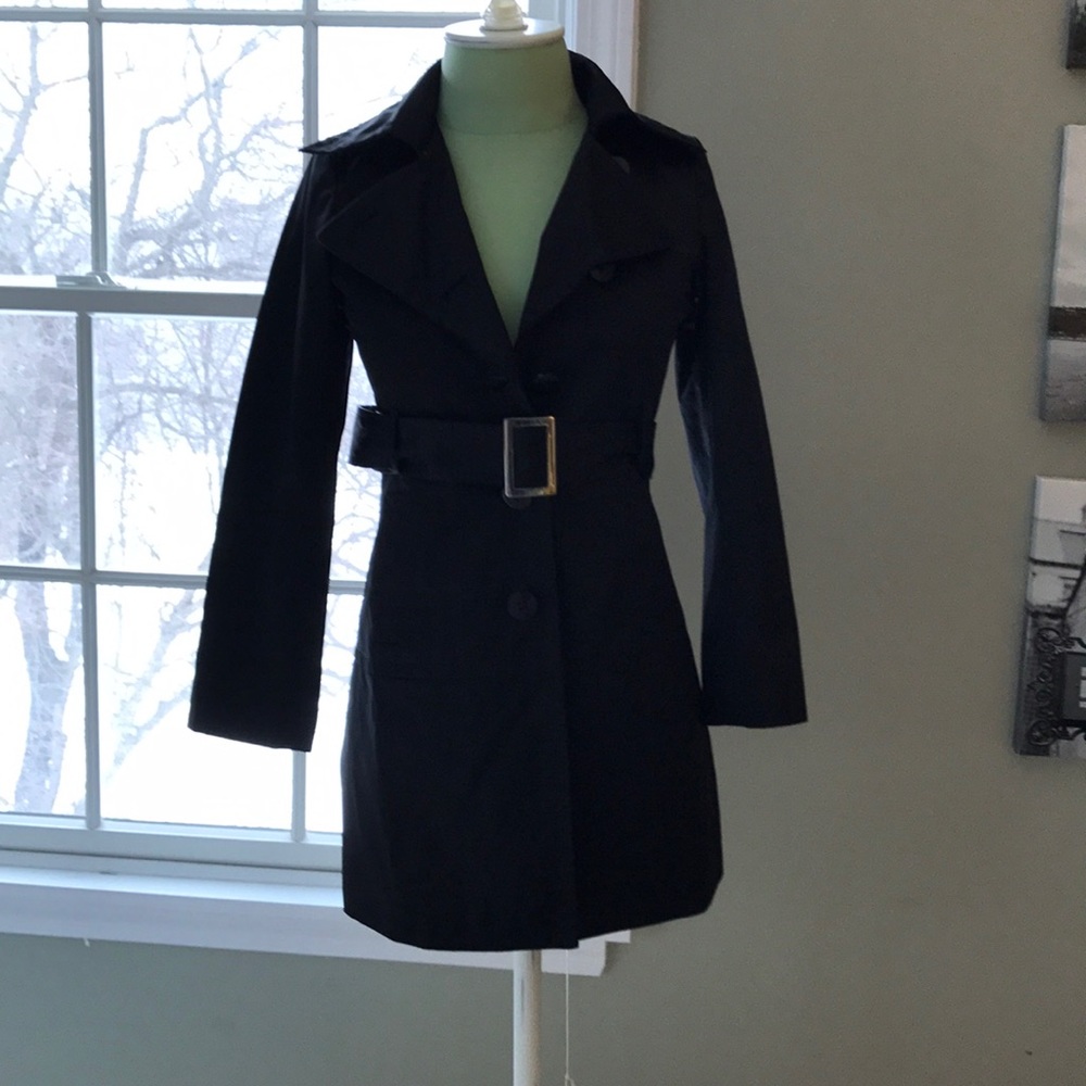 Black silk jacket